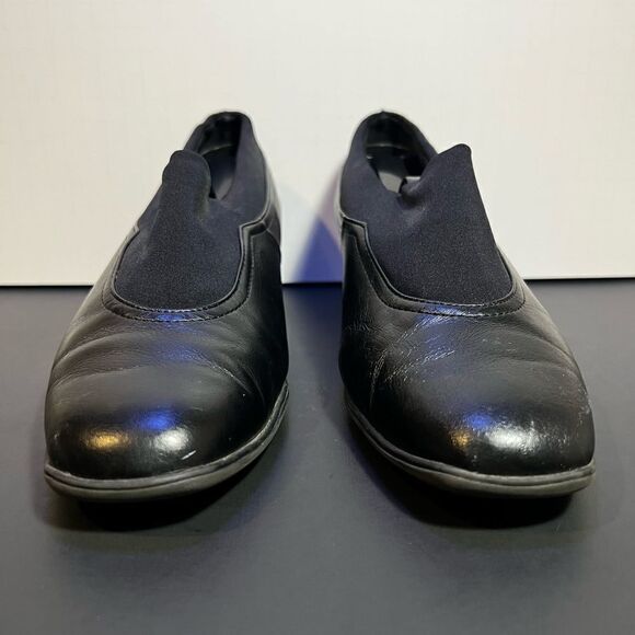 Womens LIFE STRIDE Jalin Black Slip On Wedge Shoes / Size 8.5 - Picture 3 of 9